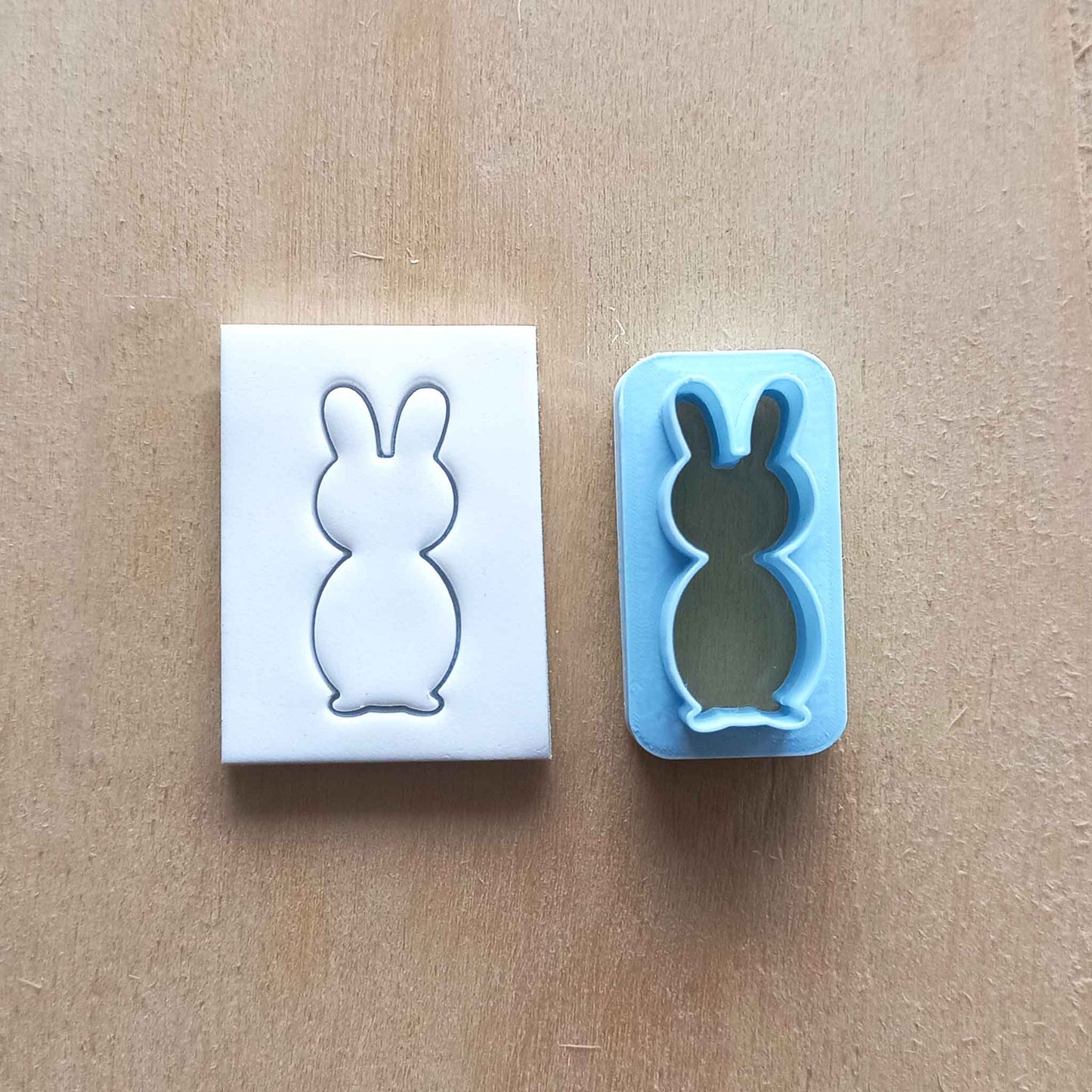 Bunny 2 polymer clay cutters