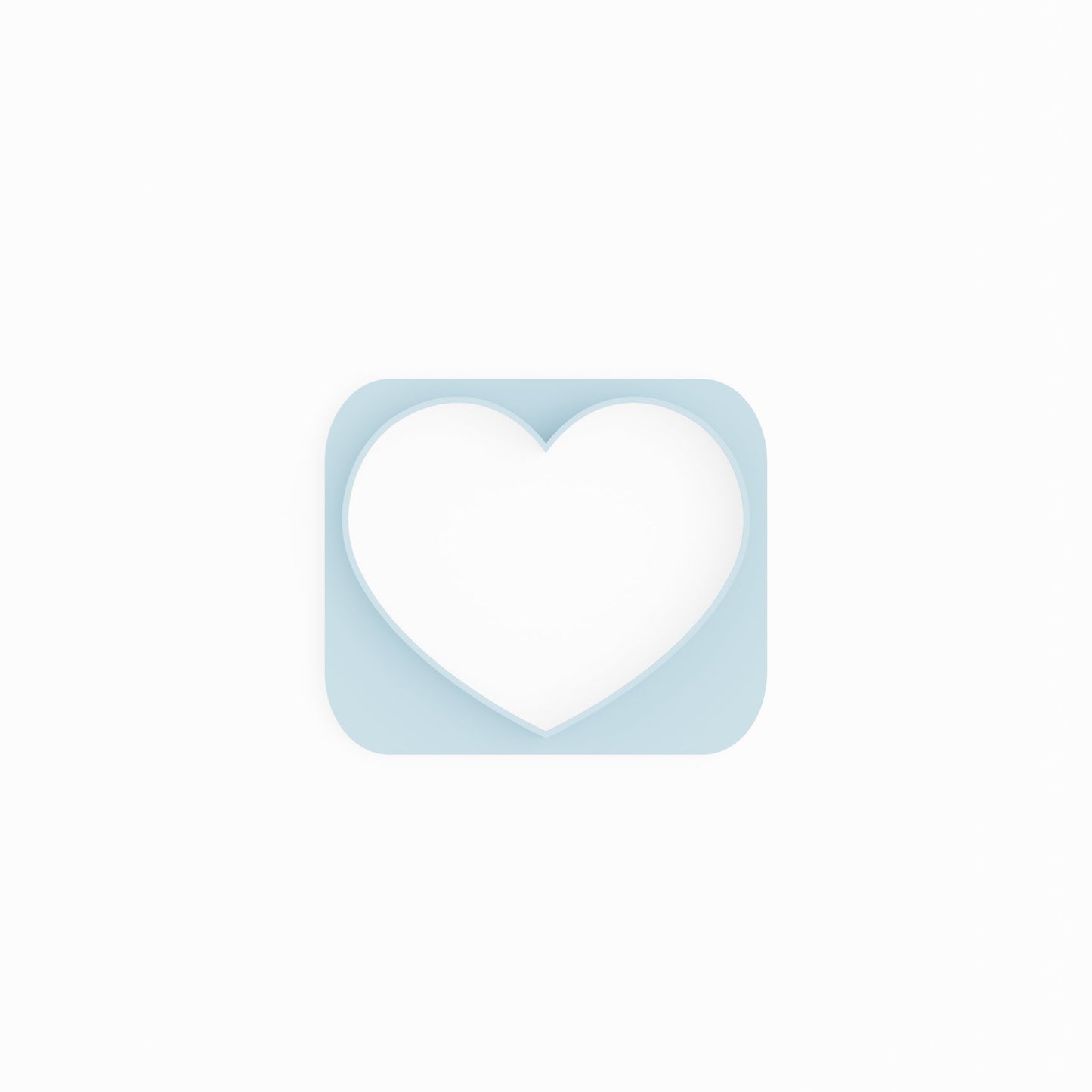 Heart 1 polymer clay cutters