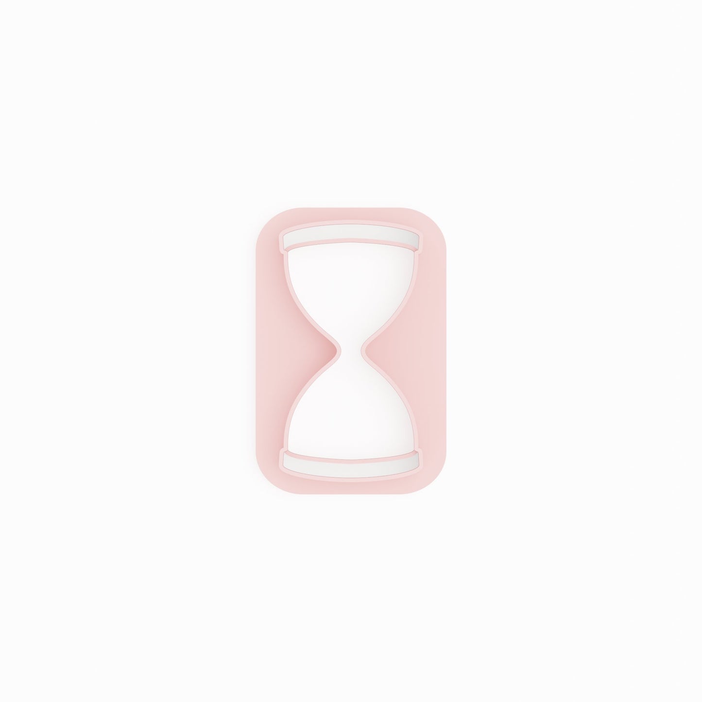 Hourglass polymer clay cutters