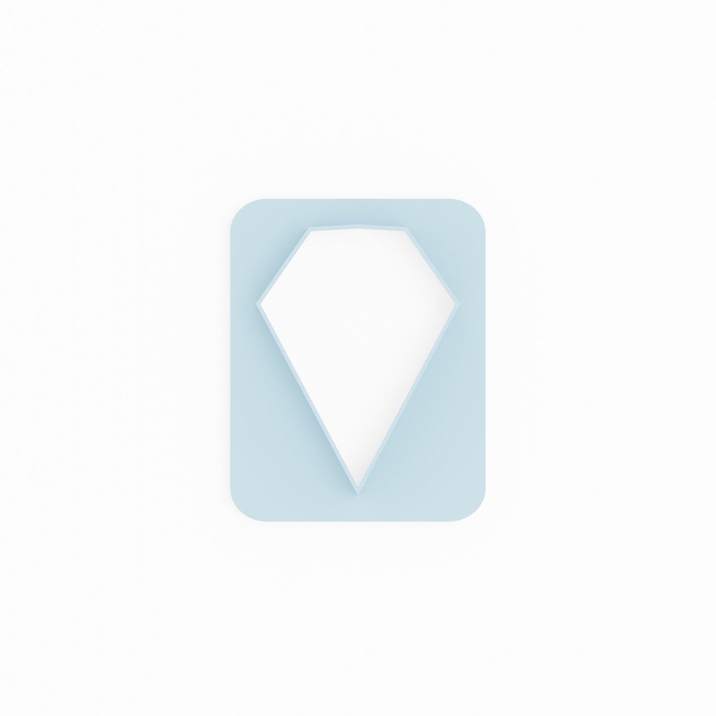 Diamond 3 polymer clay cutters