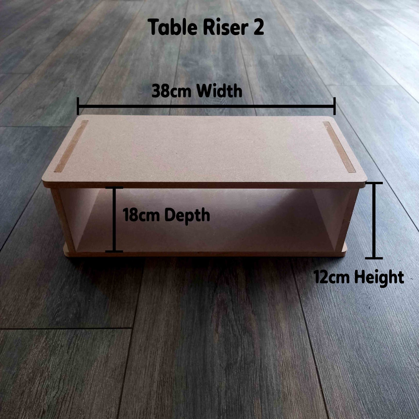 Table Riser 12x38x18