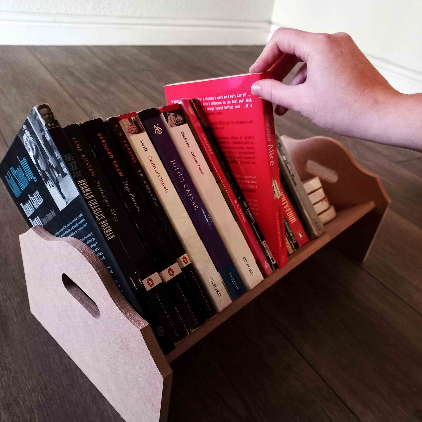 Angled Book Display