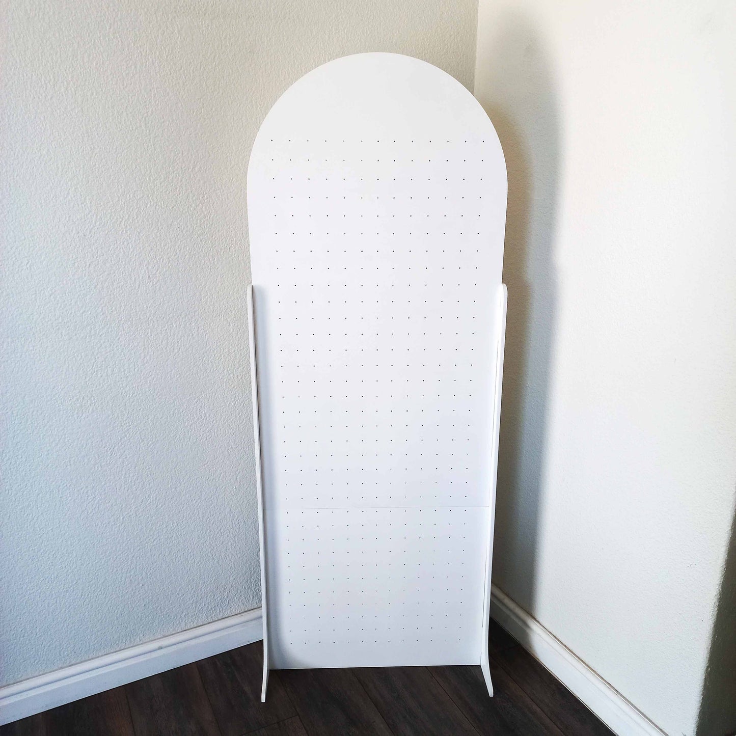 1.6m Pegboard Display Stand