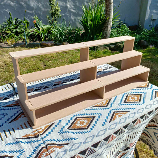 90cm Long 3 Tier Display Shelf