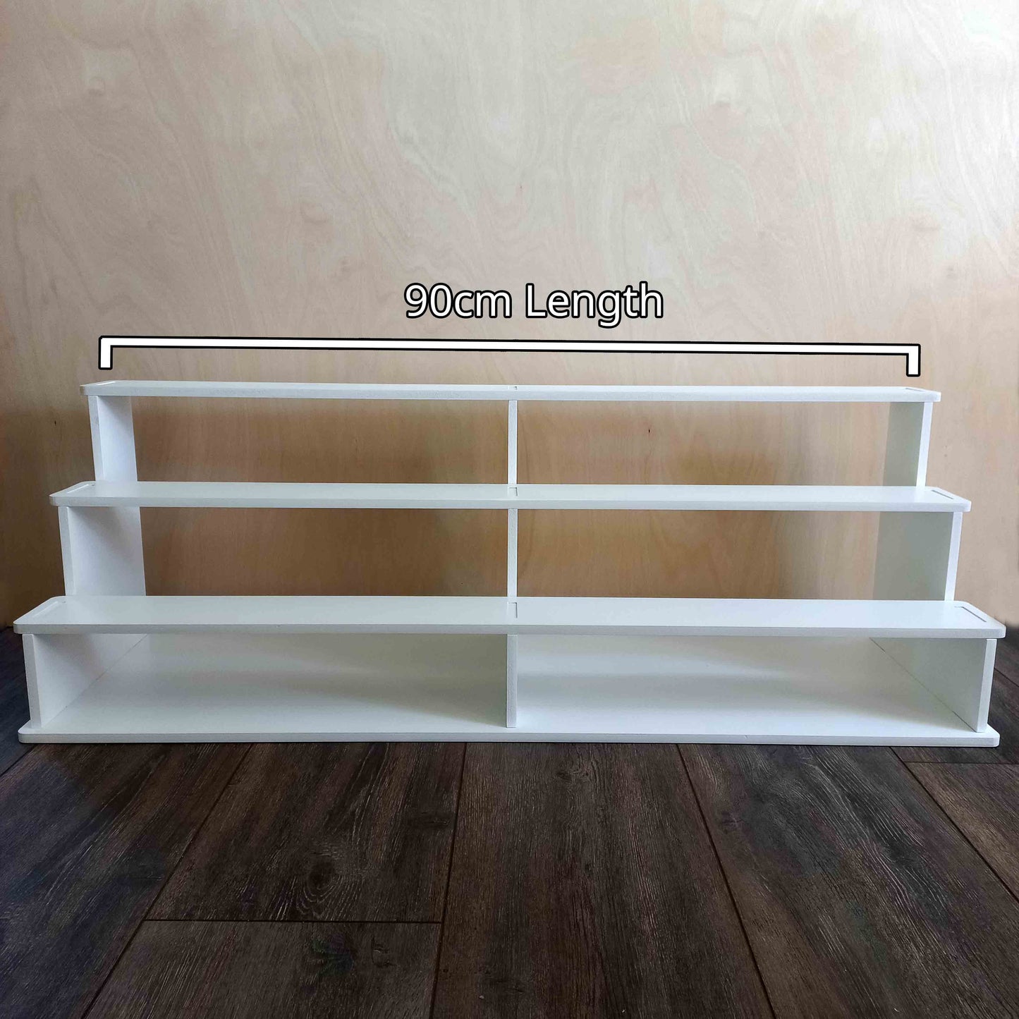 90cm Long 3 Tier Display Shelf