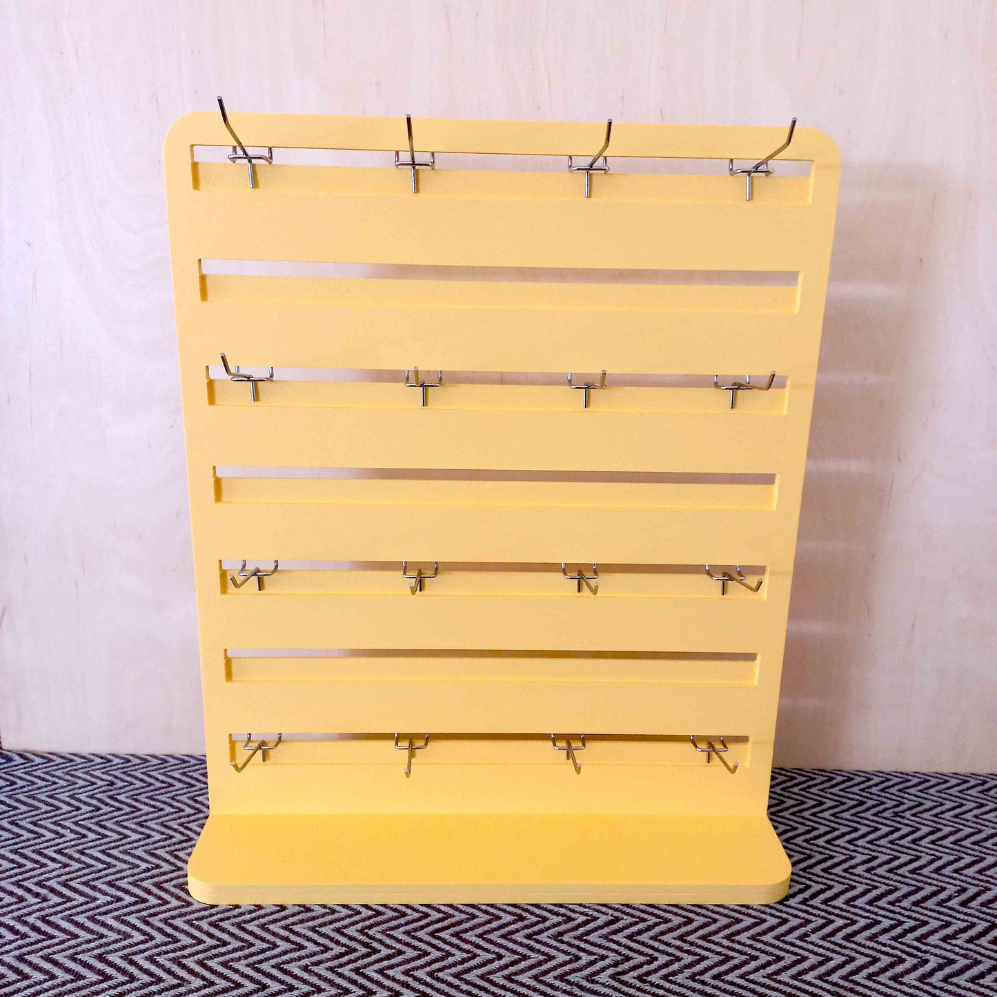 Adjustable Pegboard Display Long Hooks