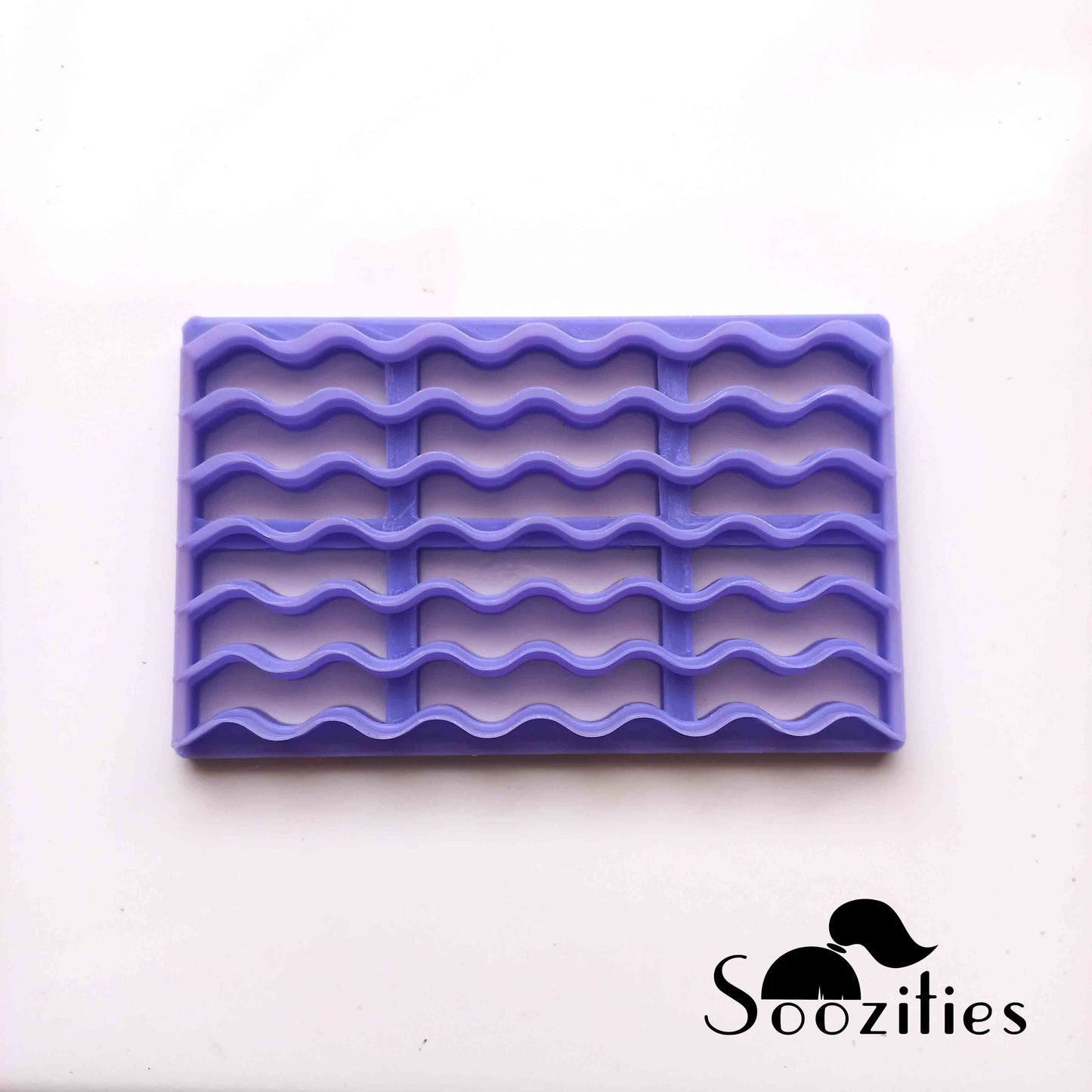 Wavy Tiling polymer clay cutter