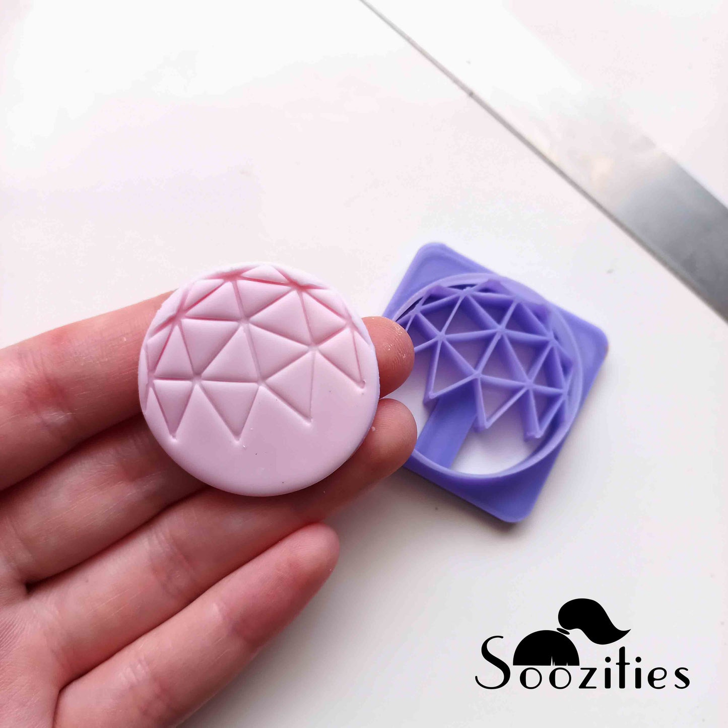 Geometric Circle polymer clay cutters