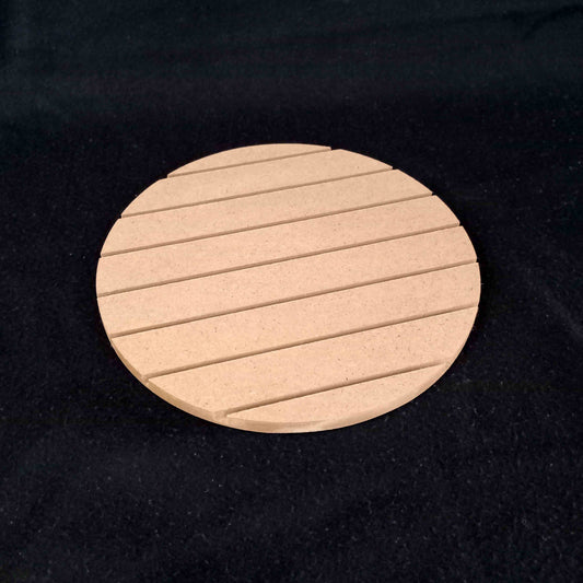 Slotted Circle Card Display Stand