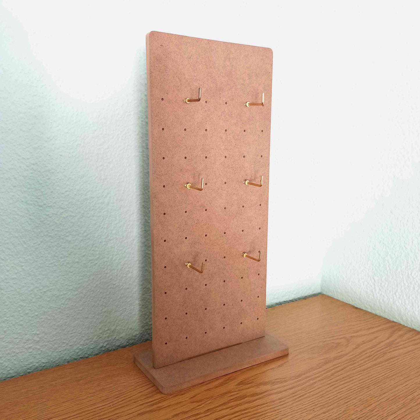 Rectangle Pegboard Display with 8 hooks