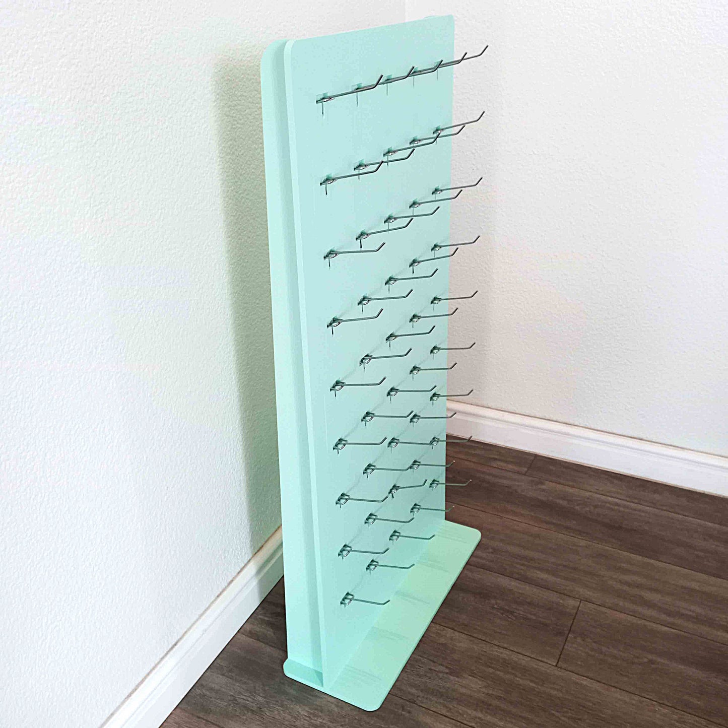 Vertical Pegboard with Long Hooks 110 x 55cm