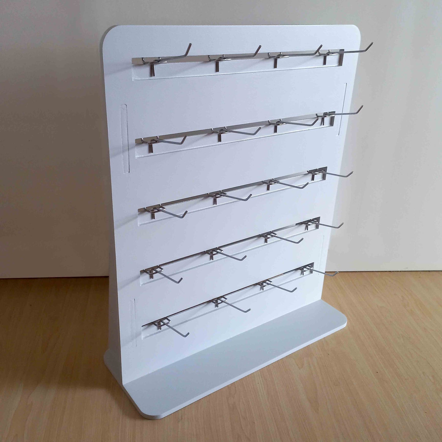 Adjustable Pegboard Display Long Hooks