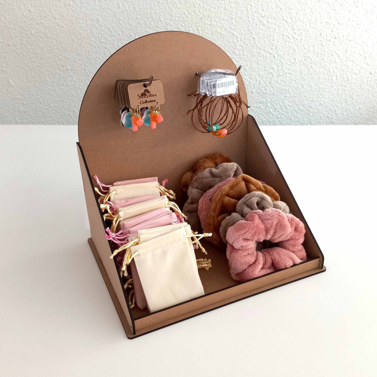 Arch Display Holder with 2 Long Hooks