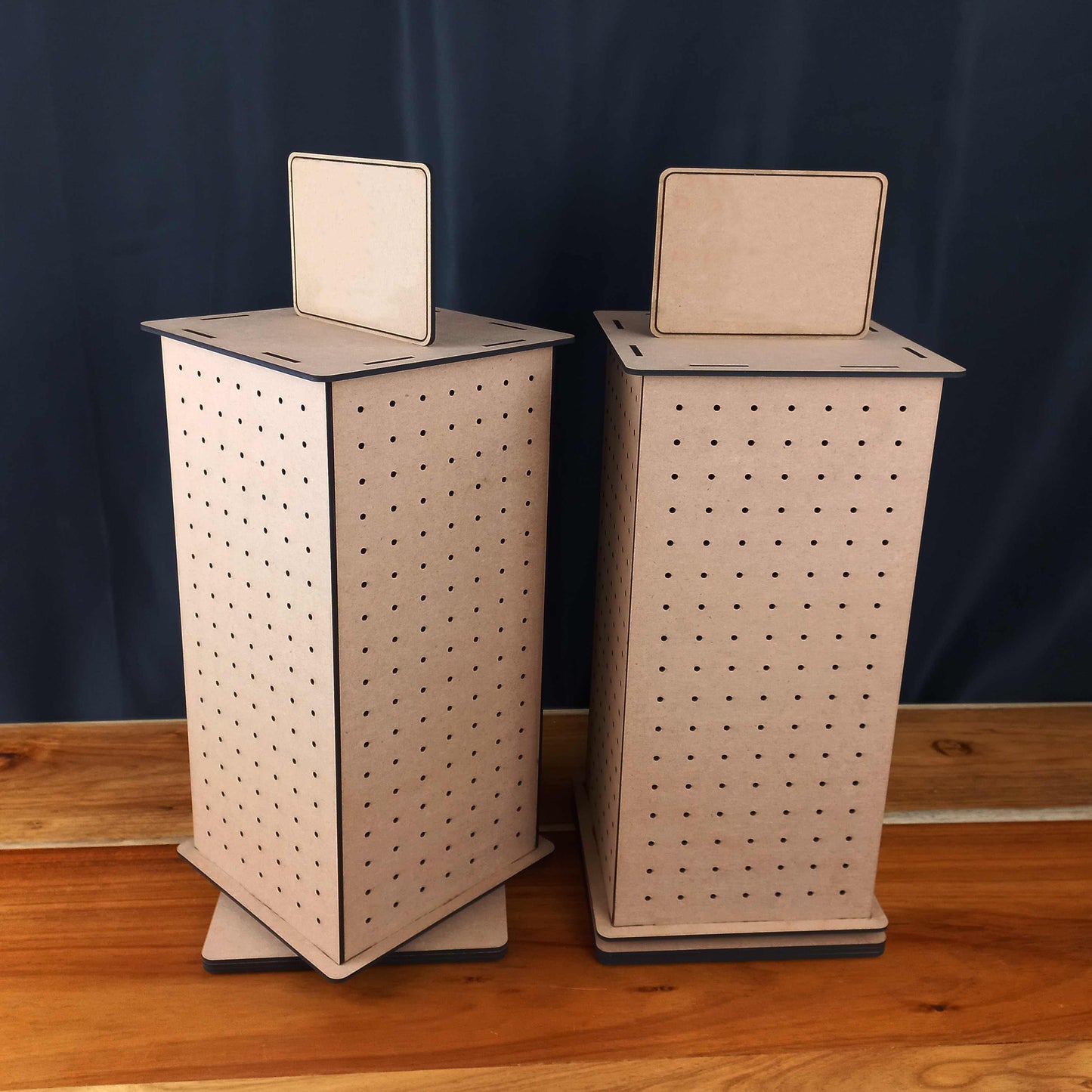 Mini Rotating Pegboard Display