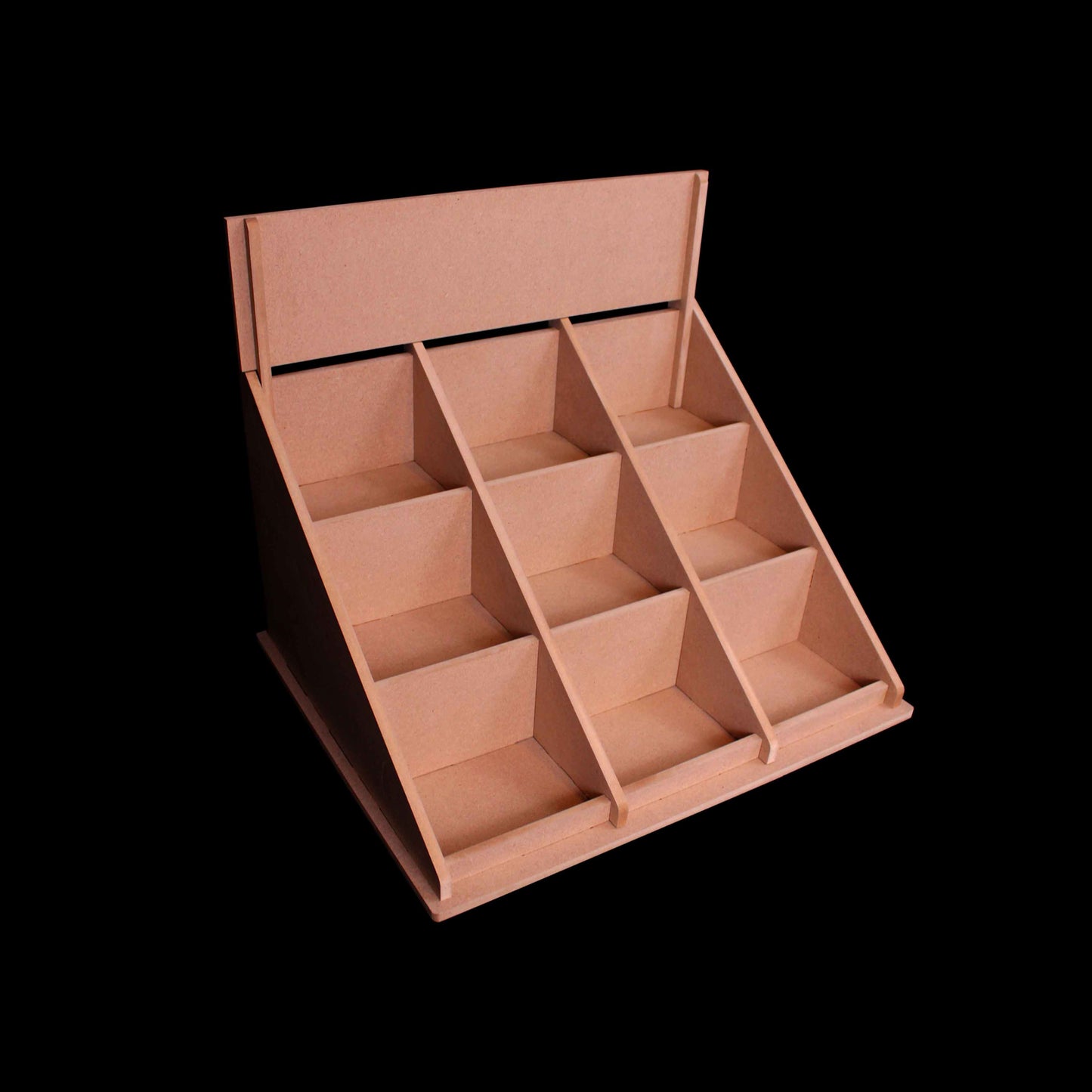 3 x 3 Tier Compartment with Sign