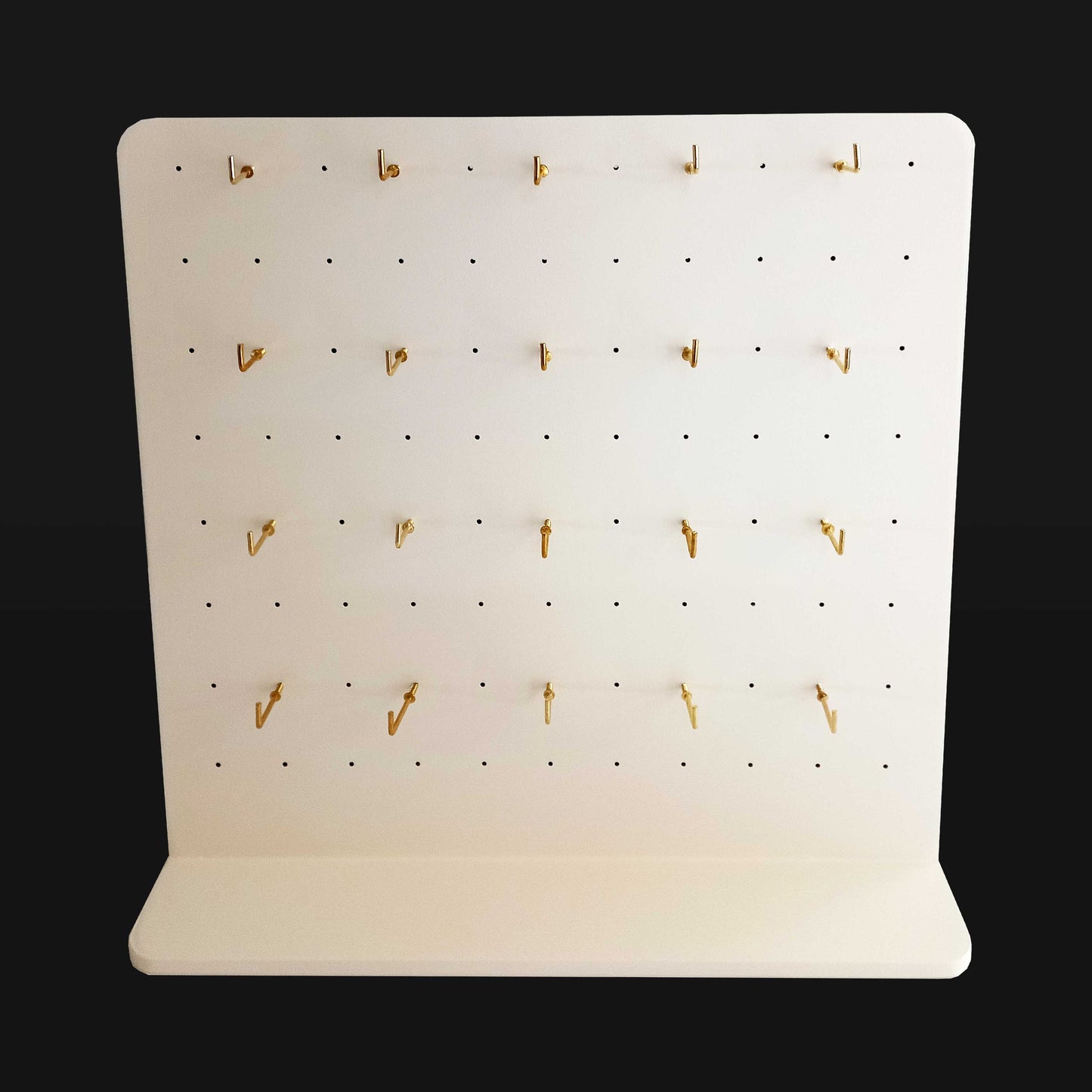 45cm Pegboard Display with 20 hooks