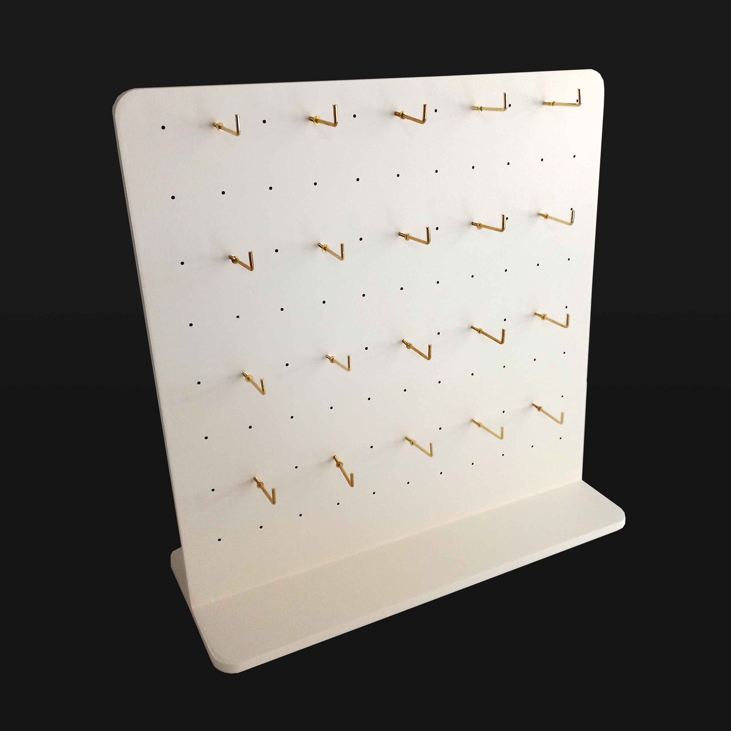 45cm Pegboard Display with 20 hooks