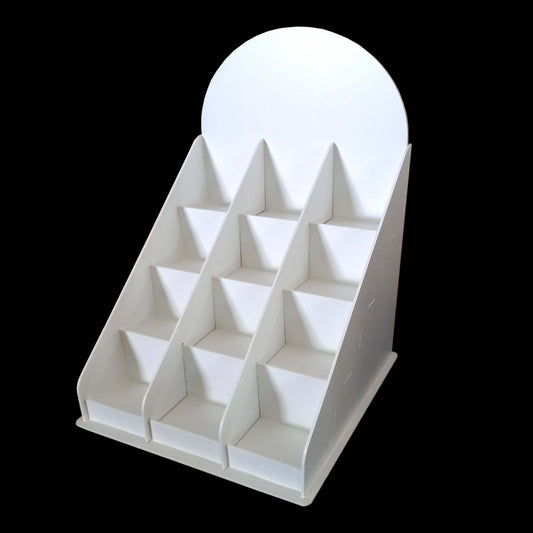 4 Tier Arch Shelf with Dividers