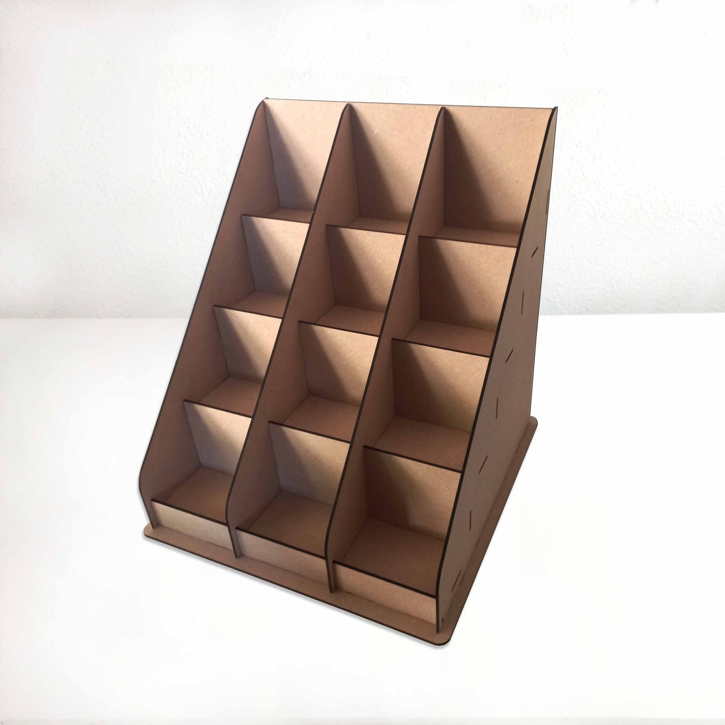4 Tier Display Shelves with Dividers