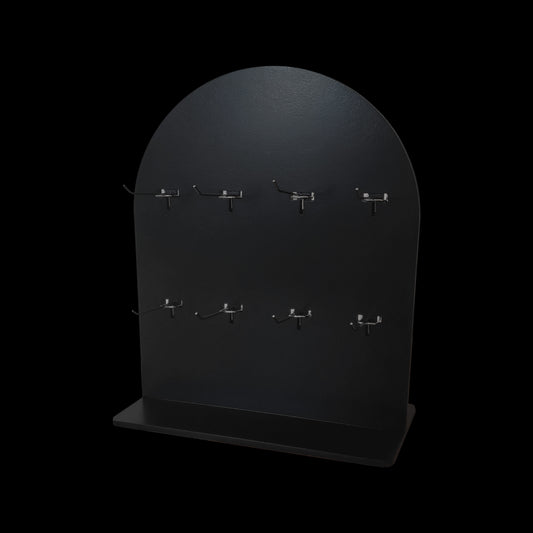 Arch Display with 8 long hooks 54cm x 45cm
