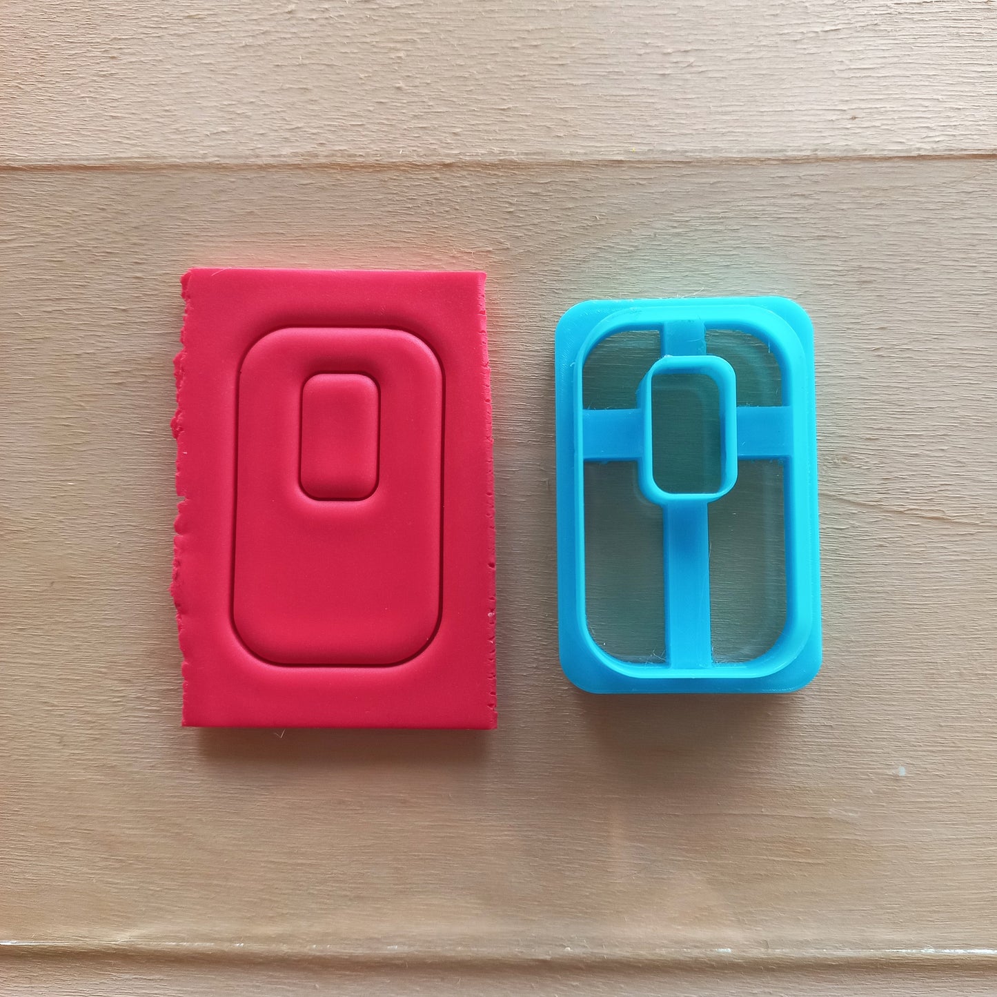 Rectangle Hoop polymer clay cutters