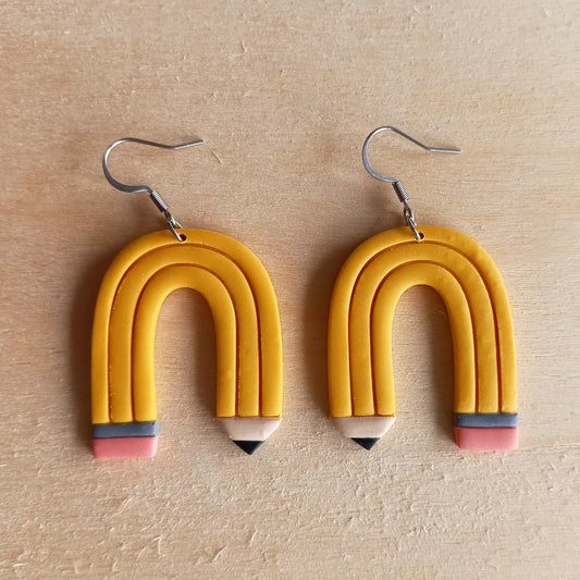 Arch Pencil Earrings