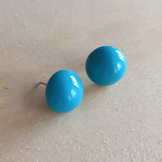 Blue Sphere Studs