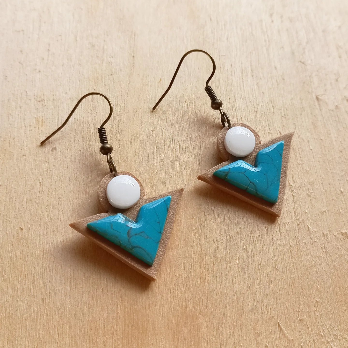 Turquoise Boho earrings