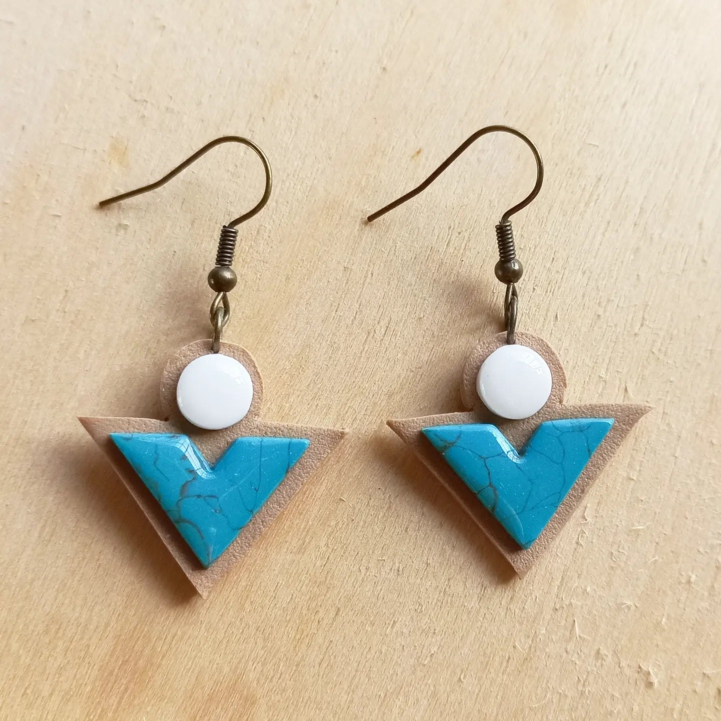 Turquoise Boho earrings