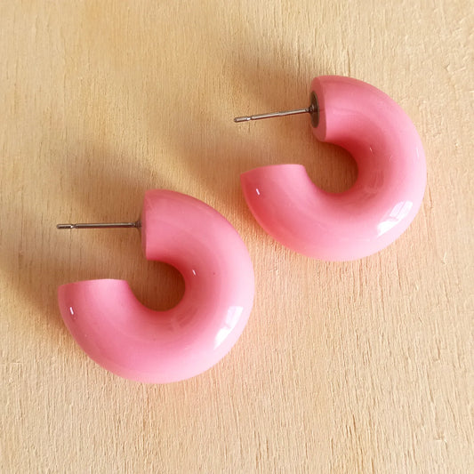 Pink Milkshake Hoops