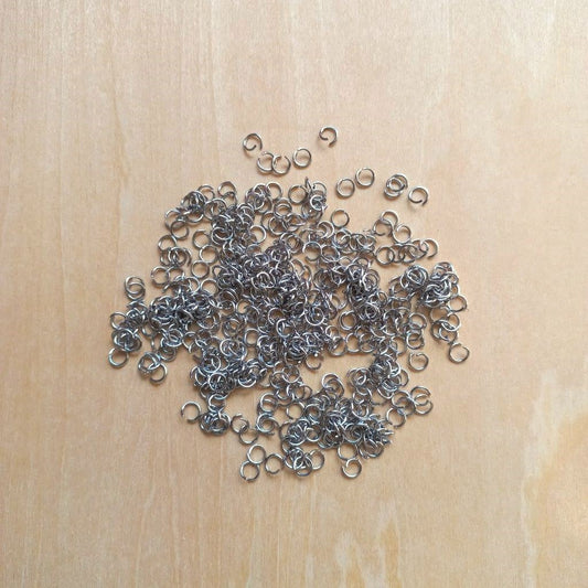 Stainless Steel Jump Rings 5x0.7mm per 20pcs