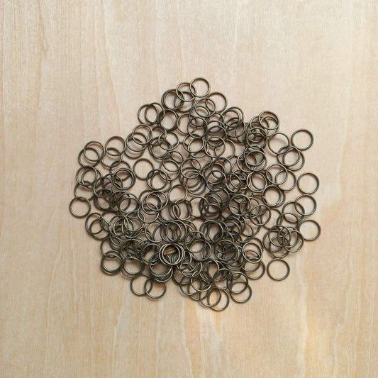 Antique Bronze Jump Rings 8x0.7mm per 20pcs