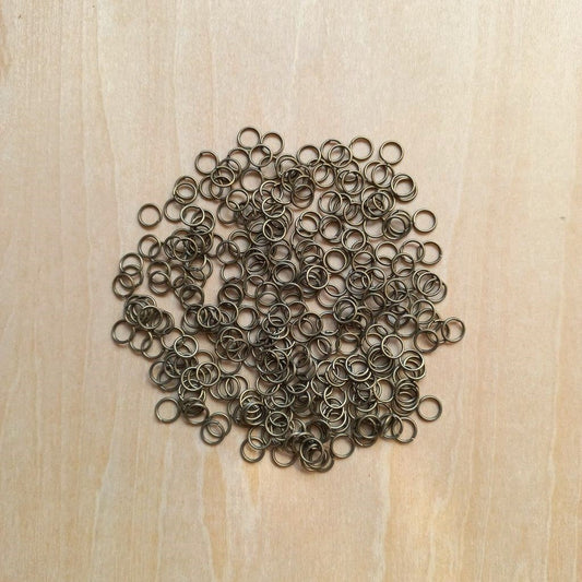 Antique Bronze Jump Rings 6x0.7mm per 20pcs