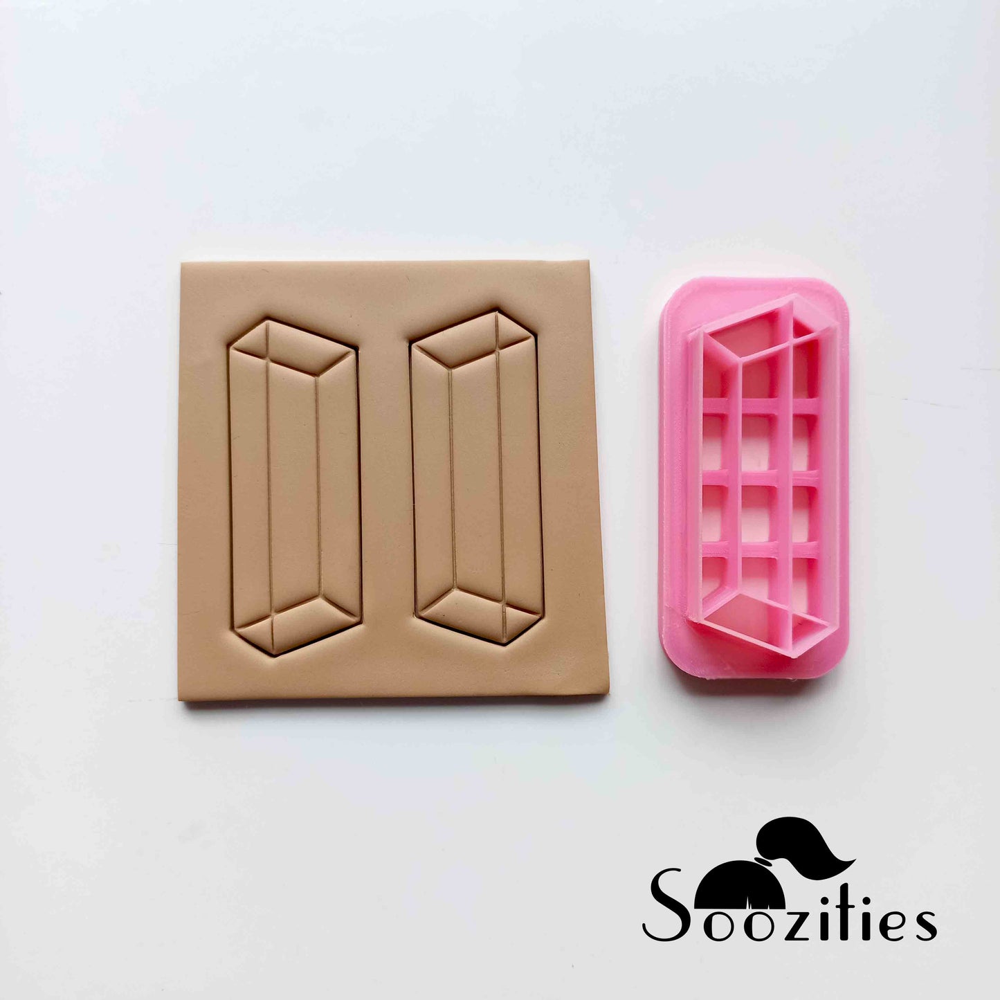 Rectangle 3D polymer clay cutters