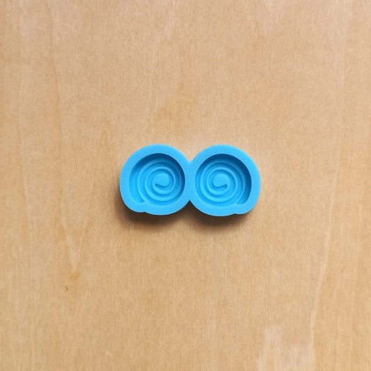 Twirl Silicone Mold 12x12.5mm