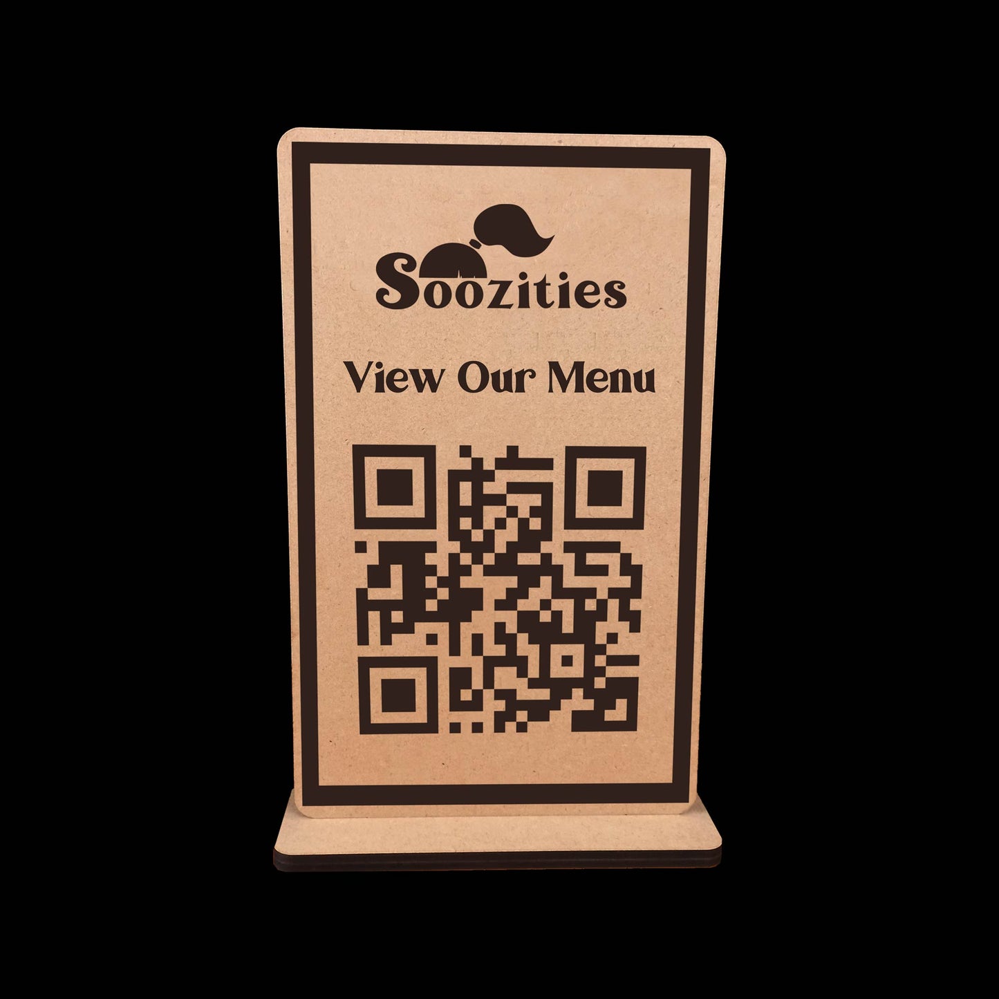 Tabletop Sign