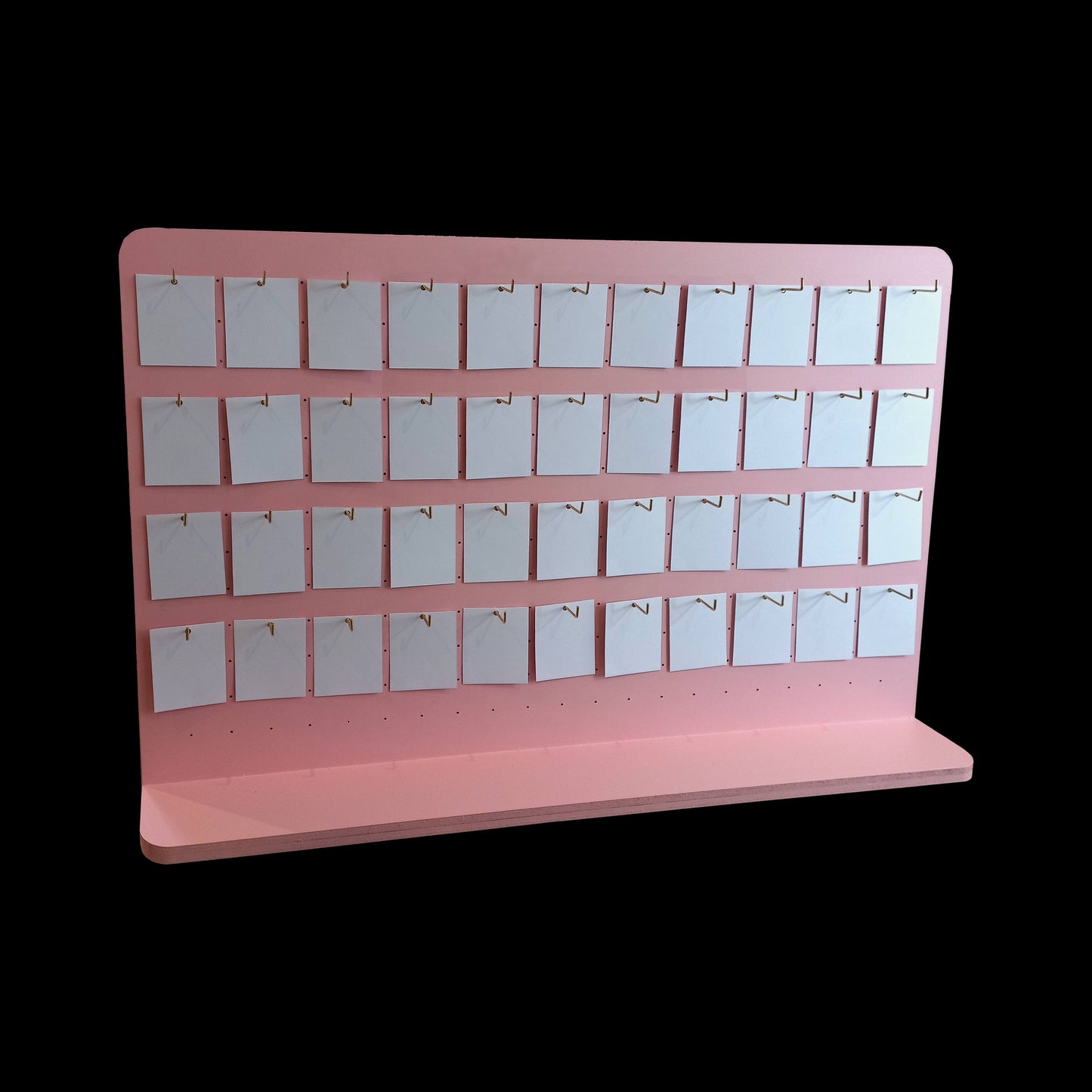 Wide Table Pegboard Display Stand