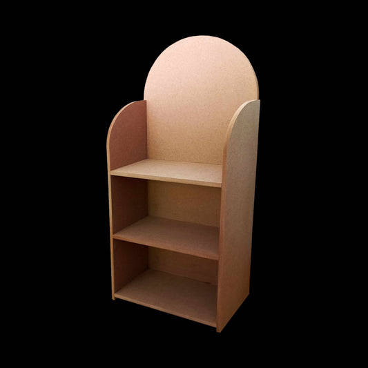 3 Tier Arch Shelf Display