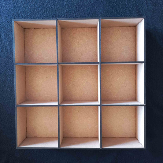 9 Compartments Storage