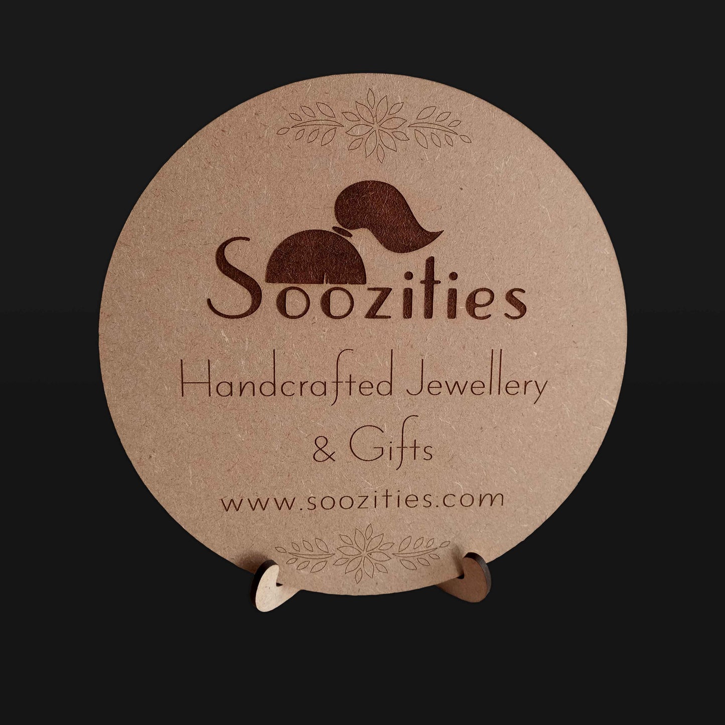 Custom Engraved Wooden Logo Sign
