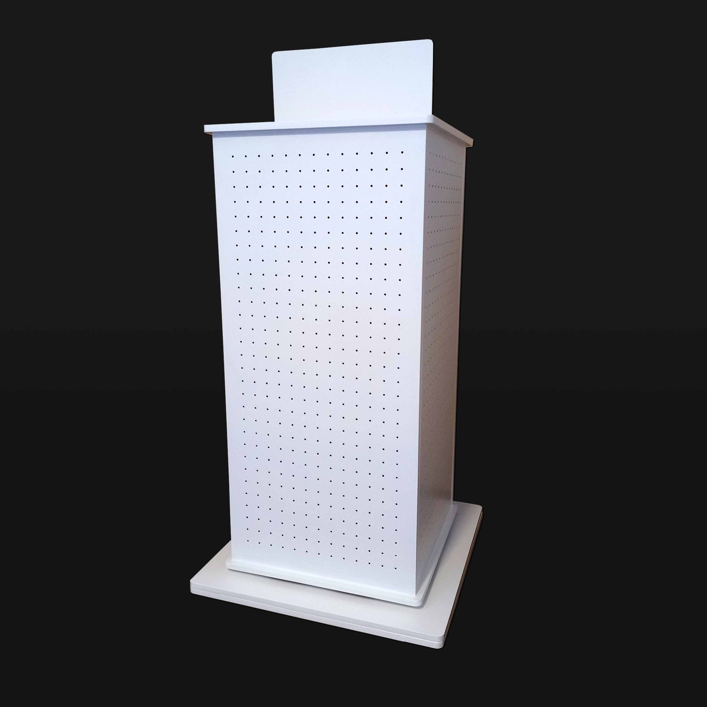 Rotating Pegboard Display Stand 70cm