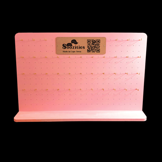 Large Table Pegboard Display Stand