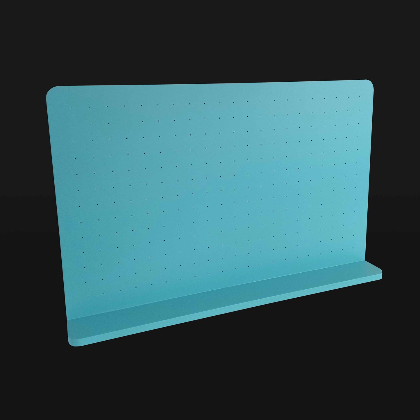 Large Table Pegboard Display Stand