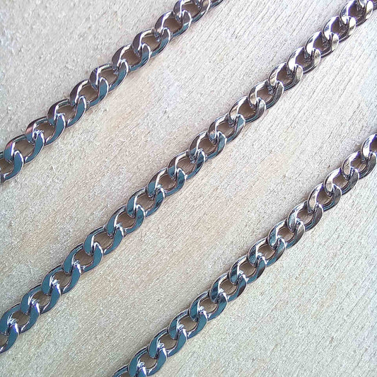 Stainless Steel Twisted Chain Curb Chains per meter