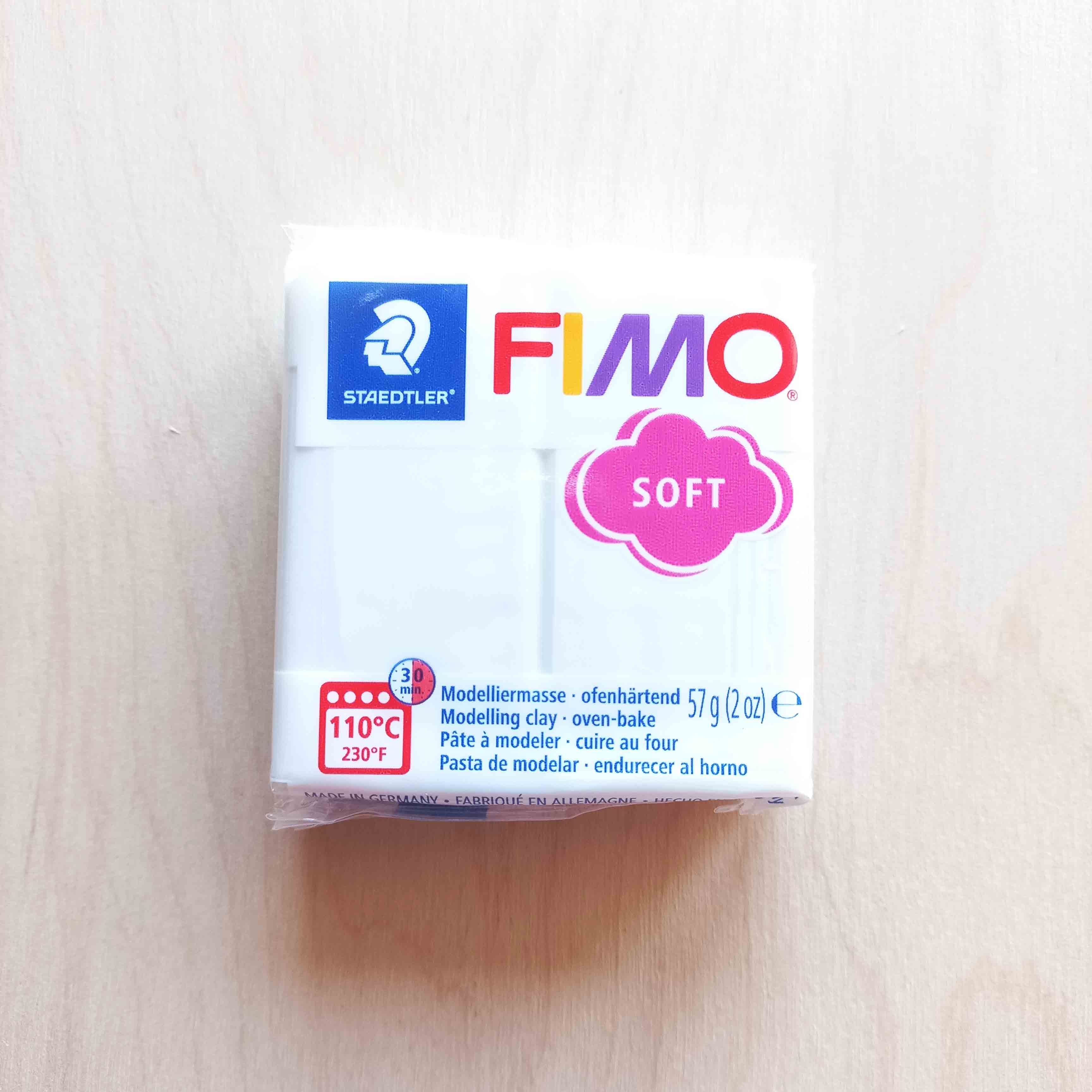 FIMO Soft White 57g – Soozities