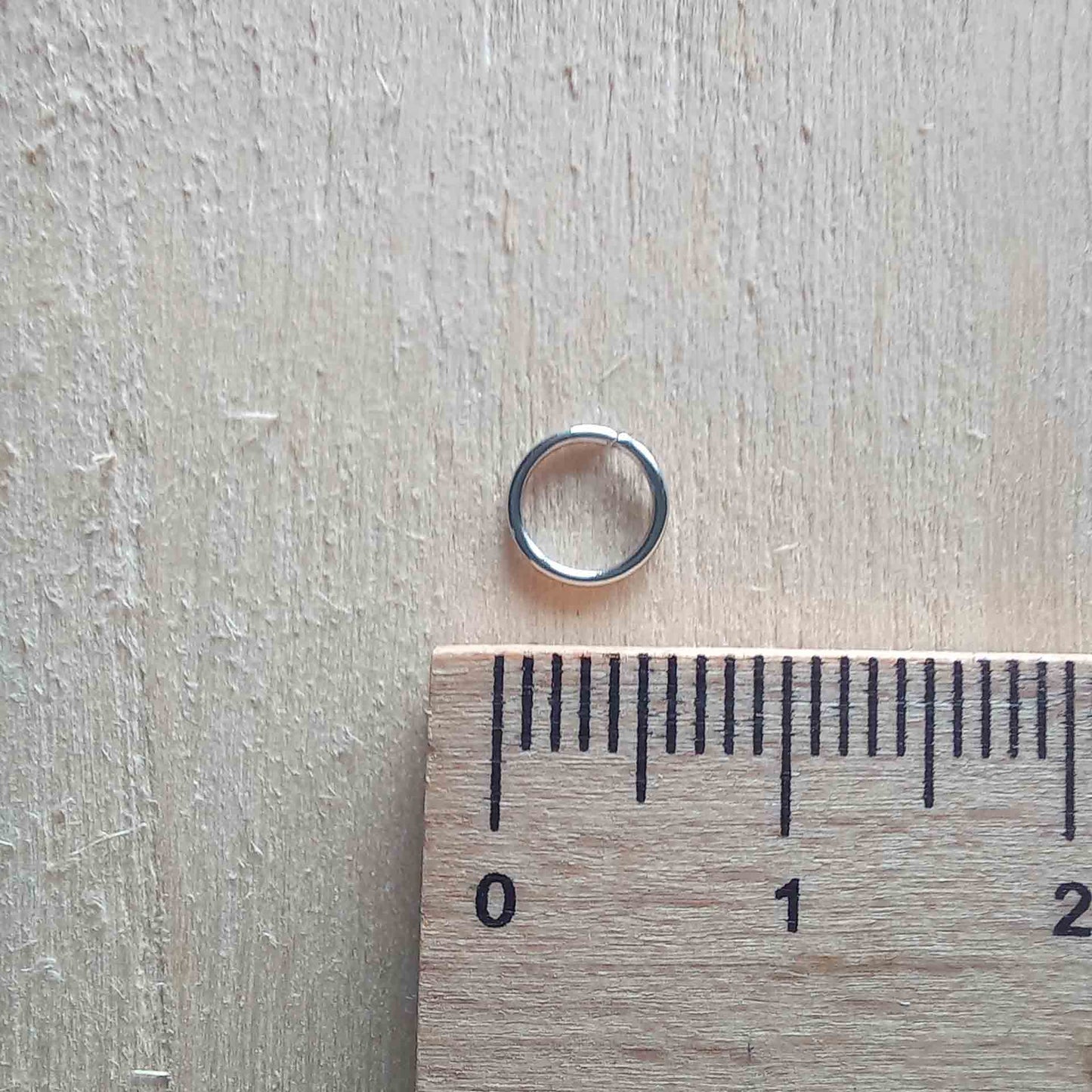 Stainless Steel Jump Rings per 100pc