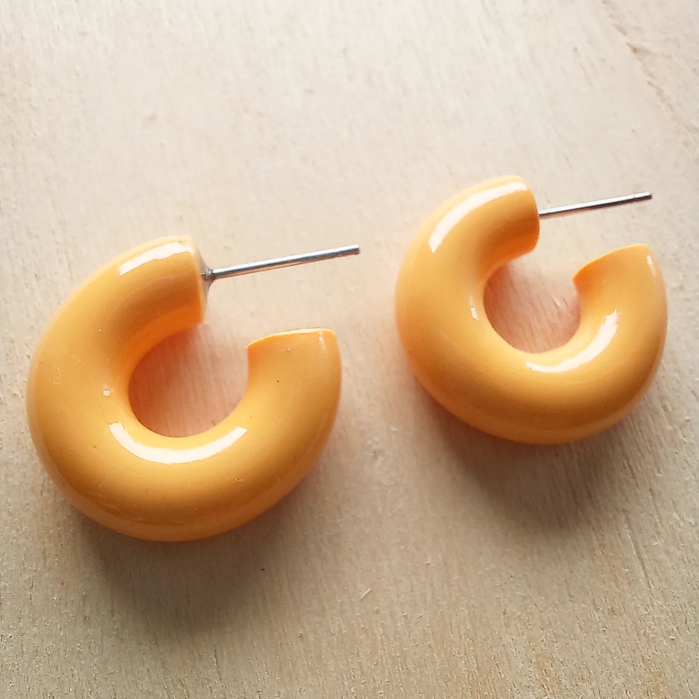 Yellow Glazed Hoops