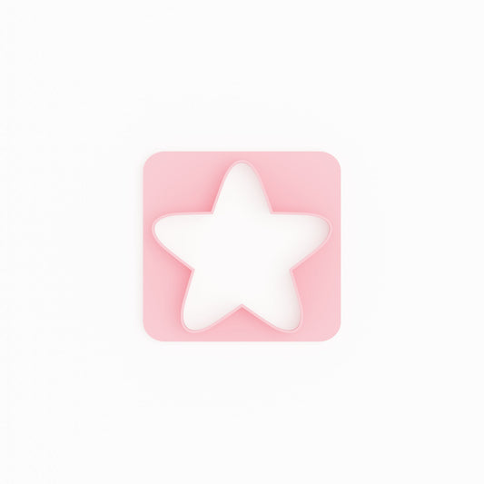 Star 2 polymer clay cutters